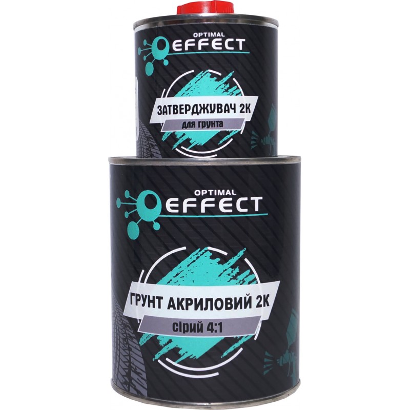 Грунт акриловый тёмно-серый (0,8 л + 0,2 л) 2К 4:1 EFFECT (арт. 370120) Грунт акриловый тёмно-серый (0,8 л + 0,2 л) 2К 4:1 EFFECT (арт. 370120)